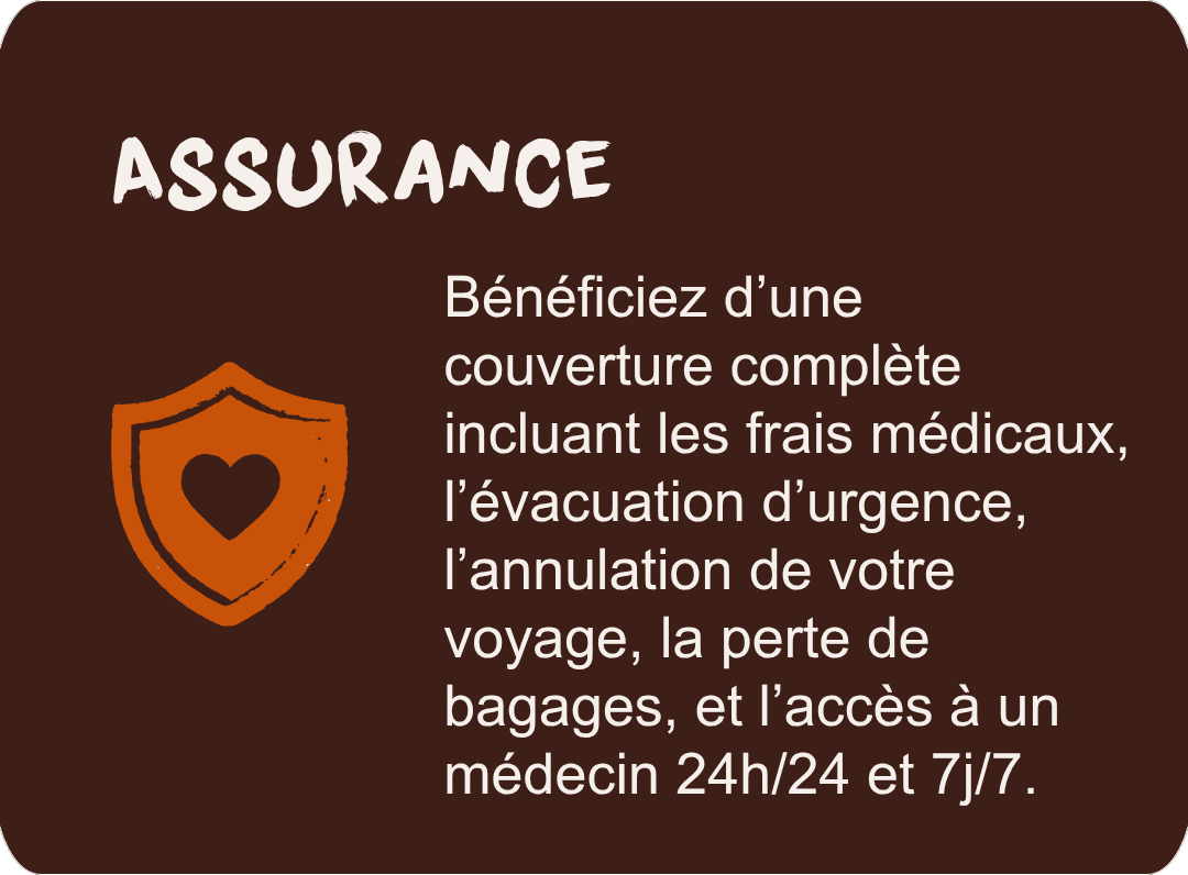 Travel and medical insurance