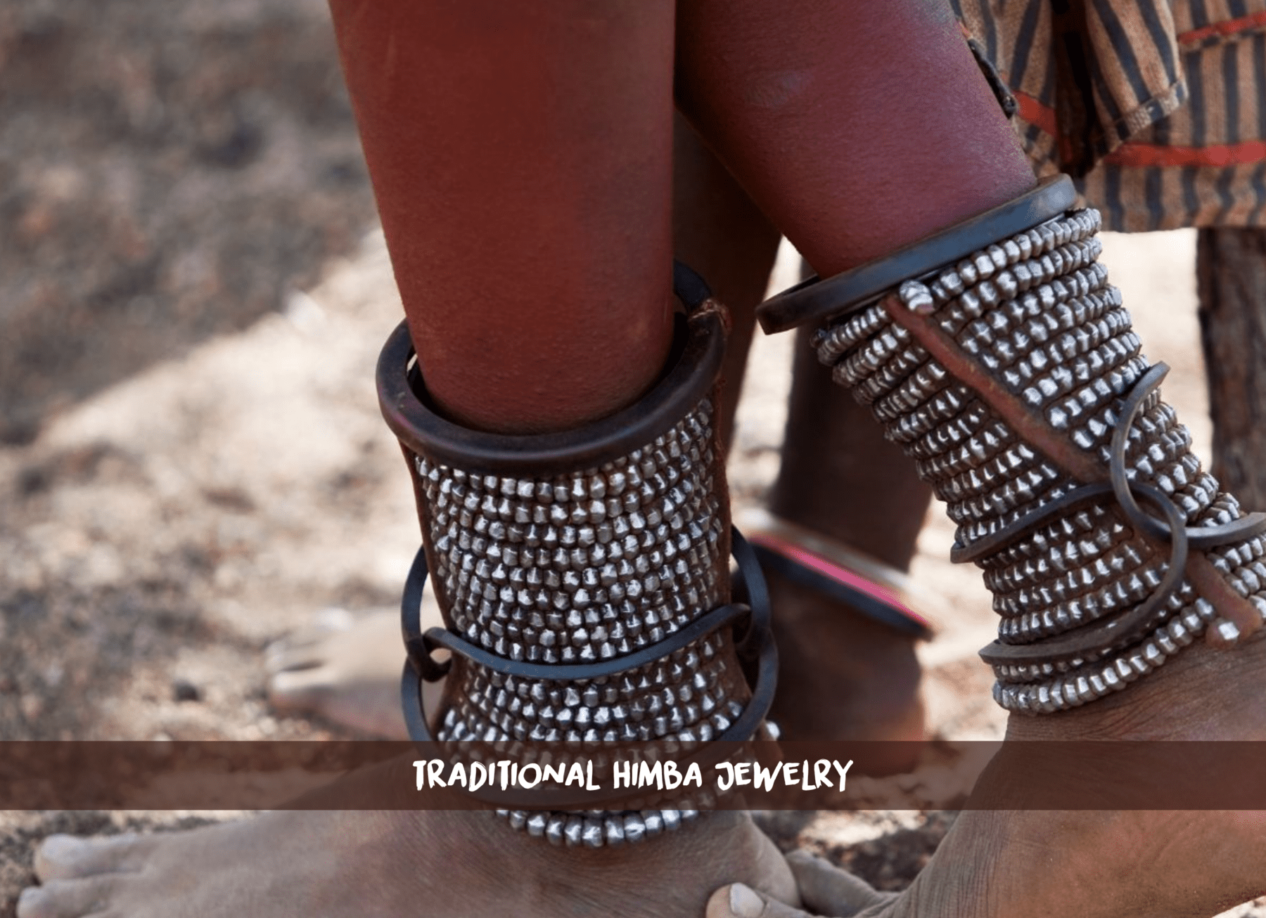 Bijoux traditionnels Himba.
