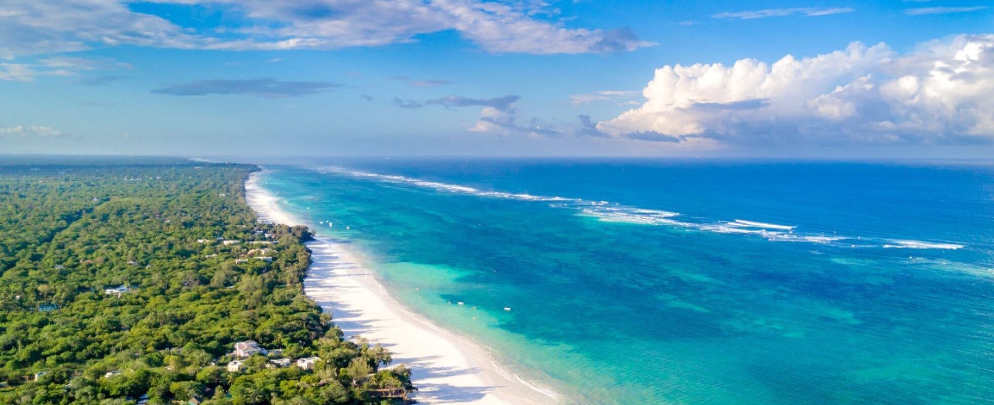 Plage tropicale de Diani