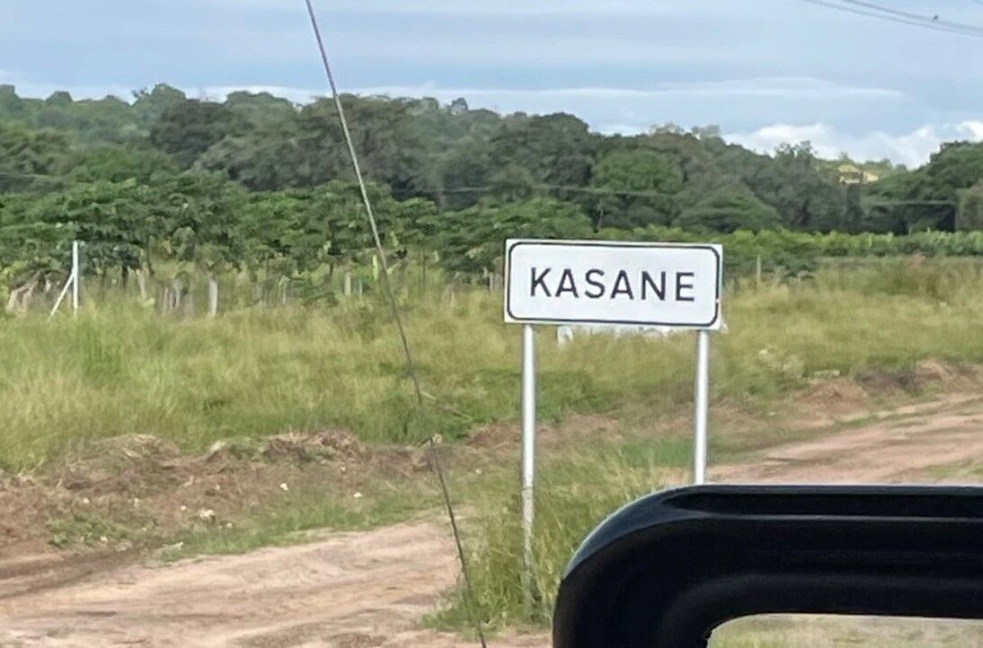Trajet de Nata à Kasane
