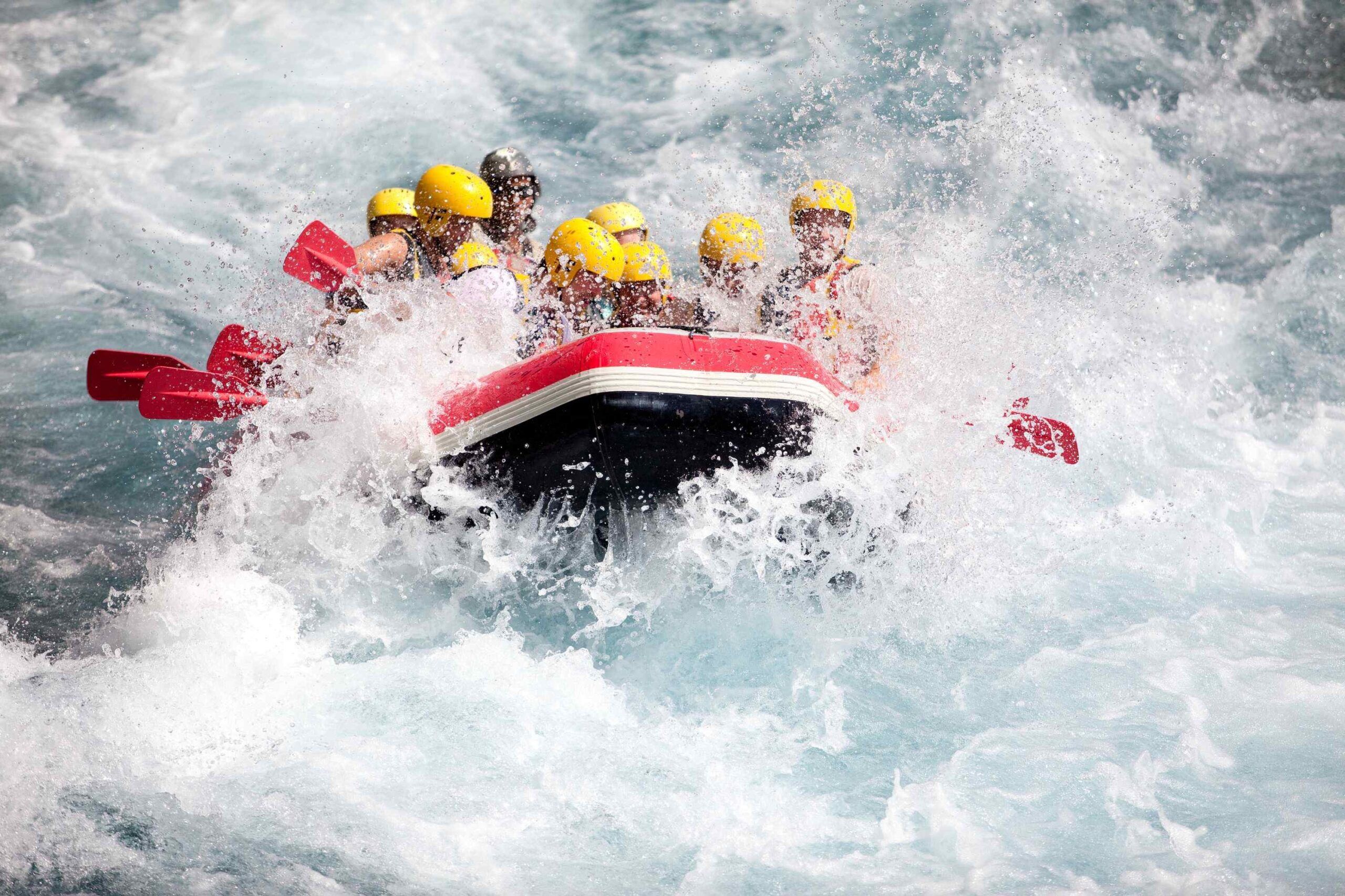 Rafting en eaux vives sur le fleuve du Nil à Jinja