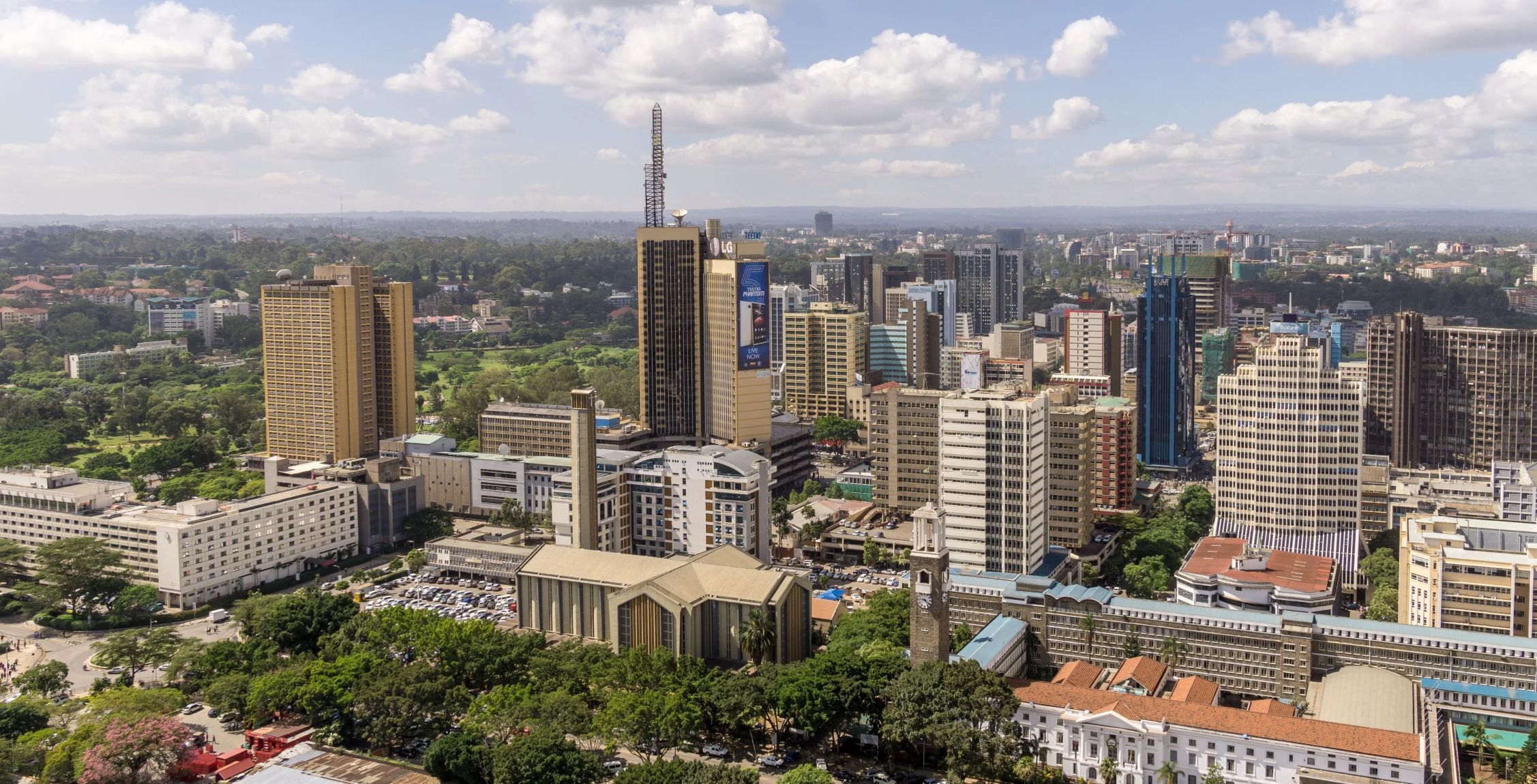 Trajet de la réserve nationale du Masai Mara à Nairobi