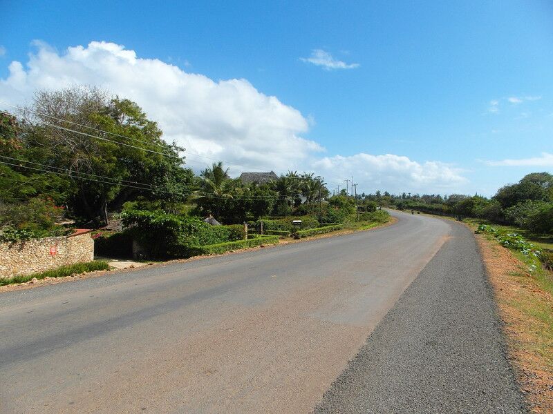 Route de Tsavo pour Diani Beach