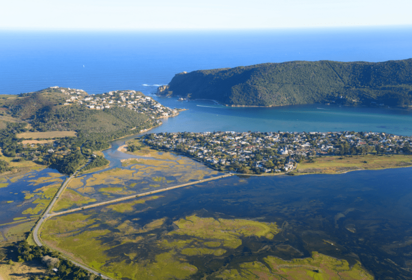 Paysage typique de la Garden Route