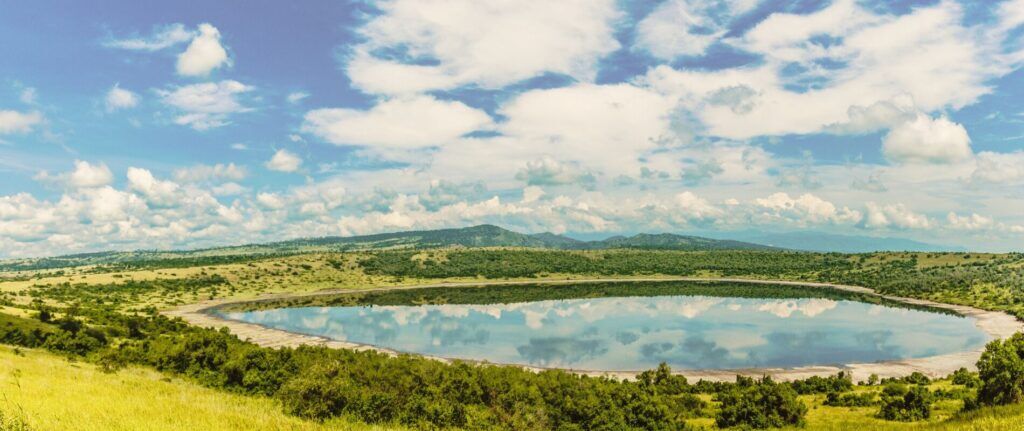 Queen Elizabeth National Park à l'ouest de l'ouganda