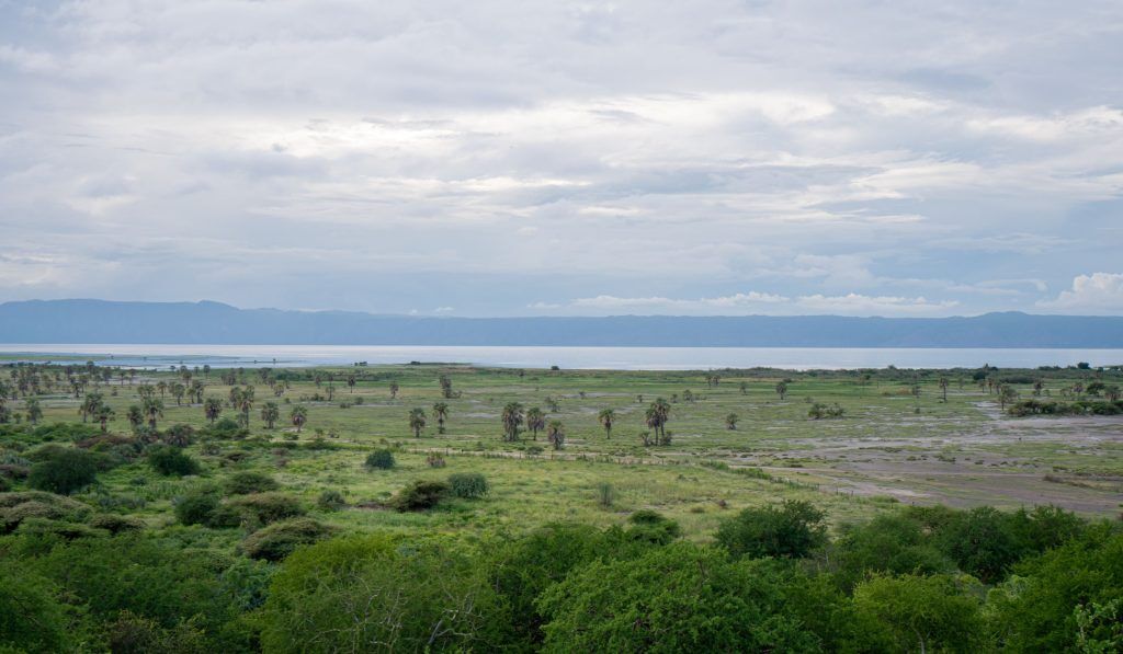 Paysage durant un safari au Kenya