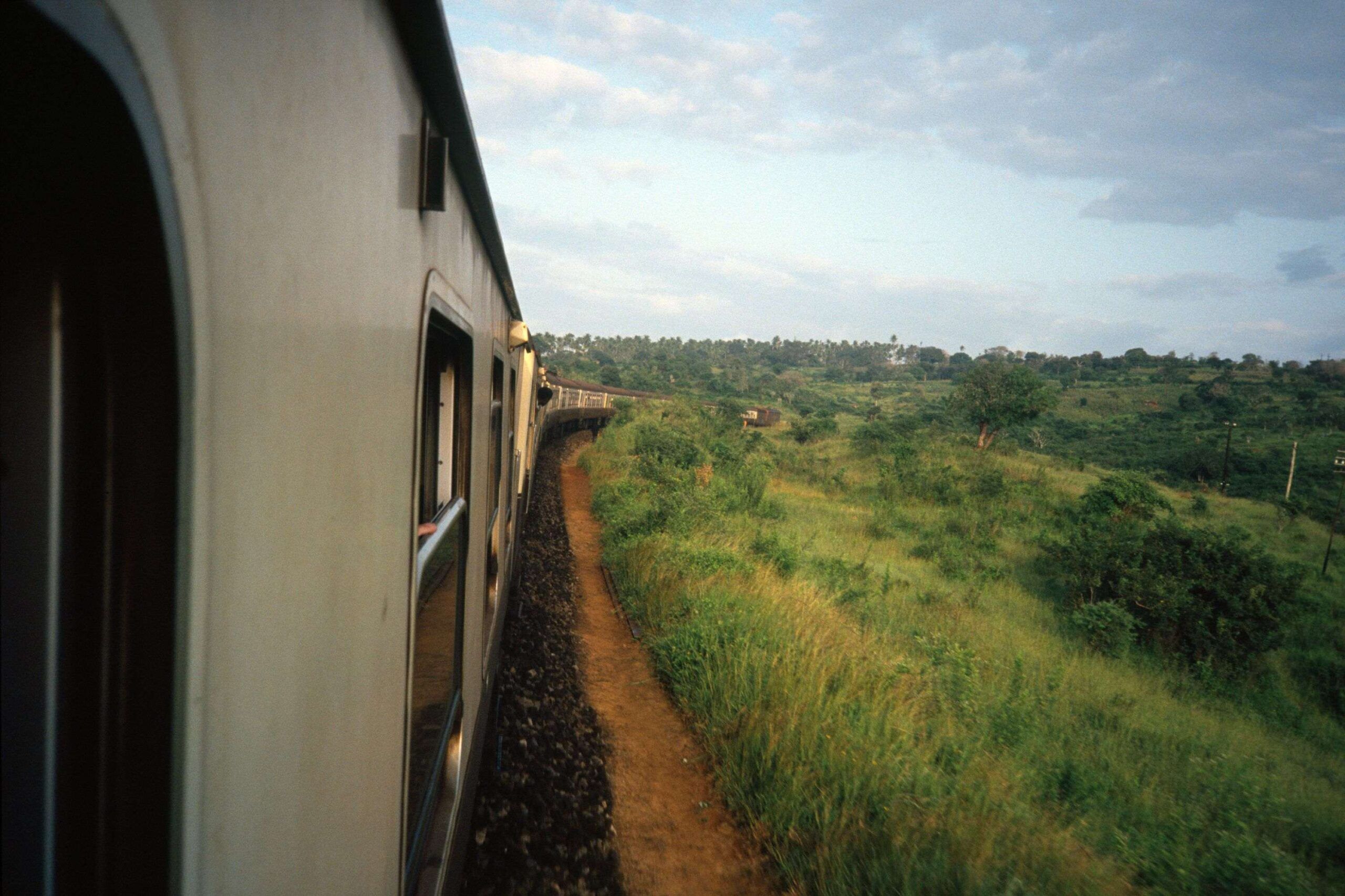 Voyage en train jusqu'à Mombasa